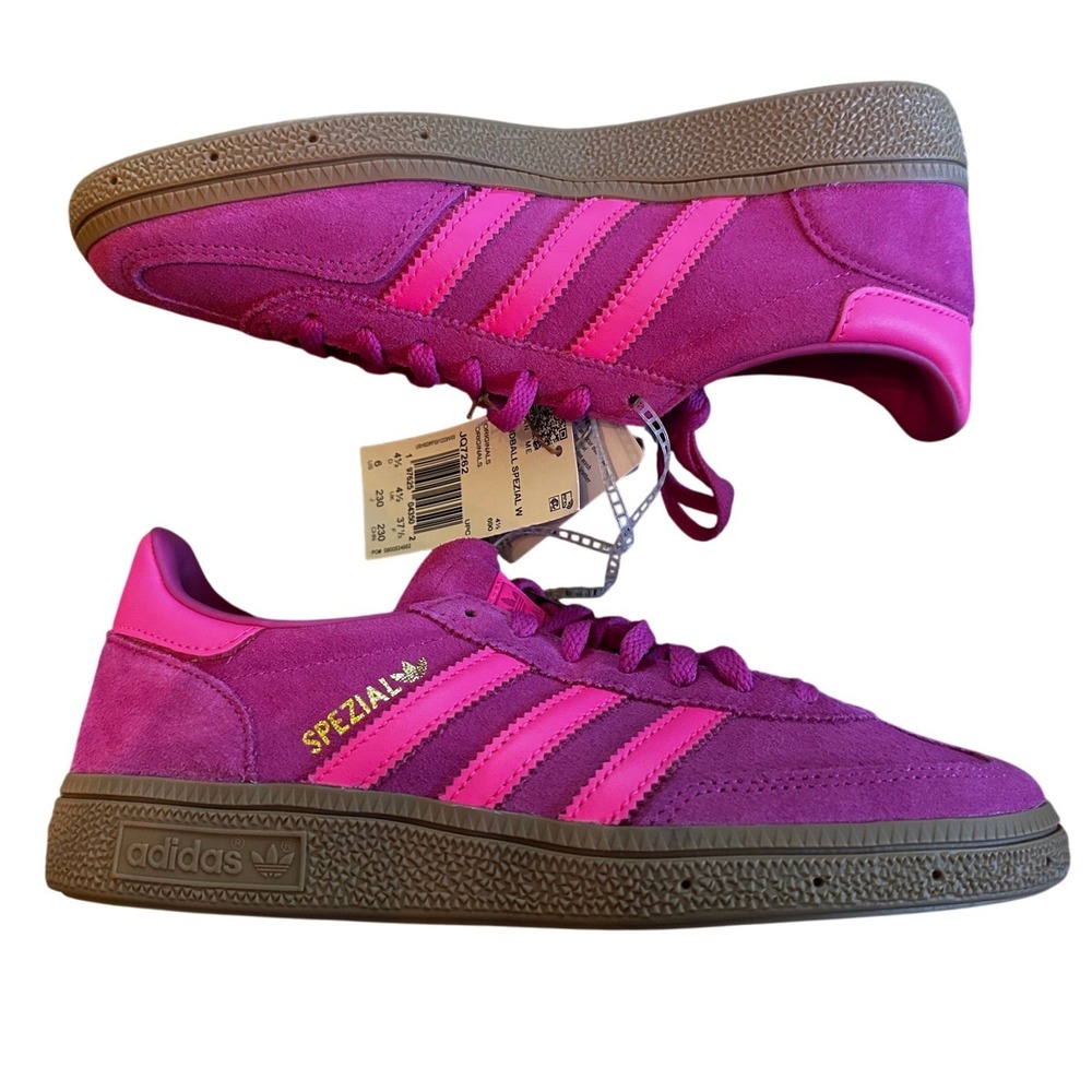 Adidas Ruby Red/Lucid Pink Handball Spezial Sneakers Women's 6